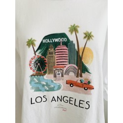 Camiseta Los Ángeles Manga Corta