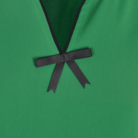 Vestido Anatomia Verde Lacito 