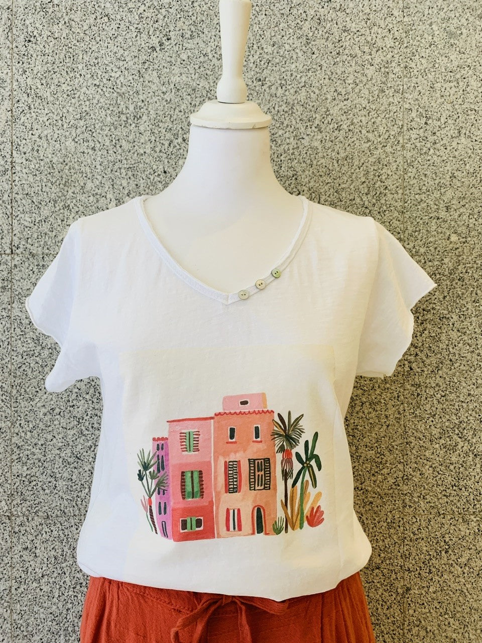 CAMISETA CASITAS