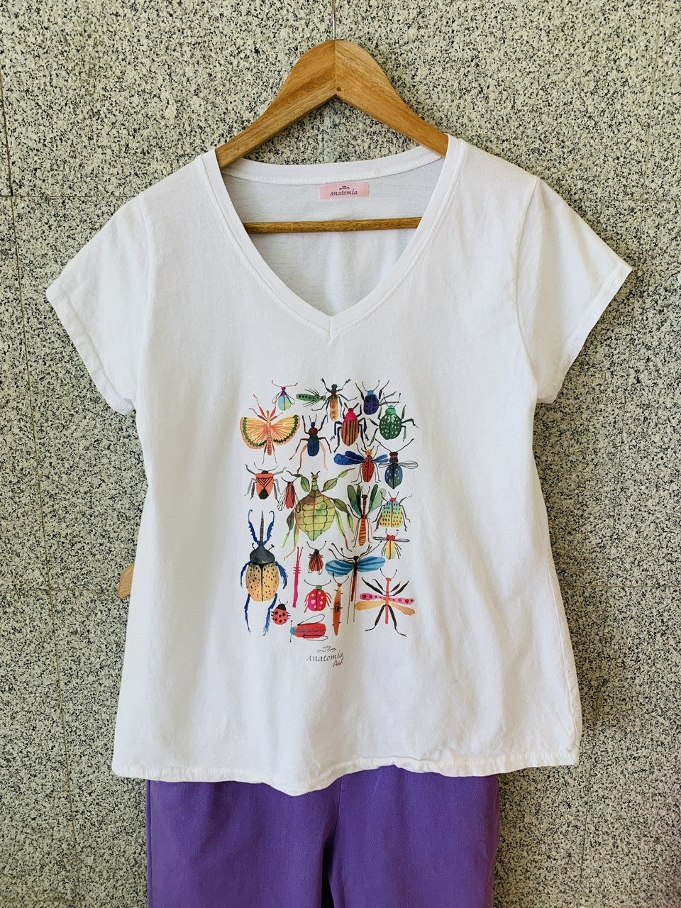 CAMISETA BICHOS 20 manga corta