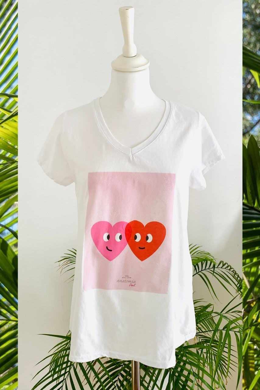 Camiseta Corazones