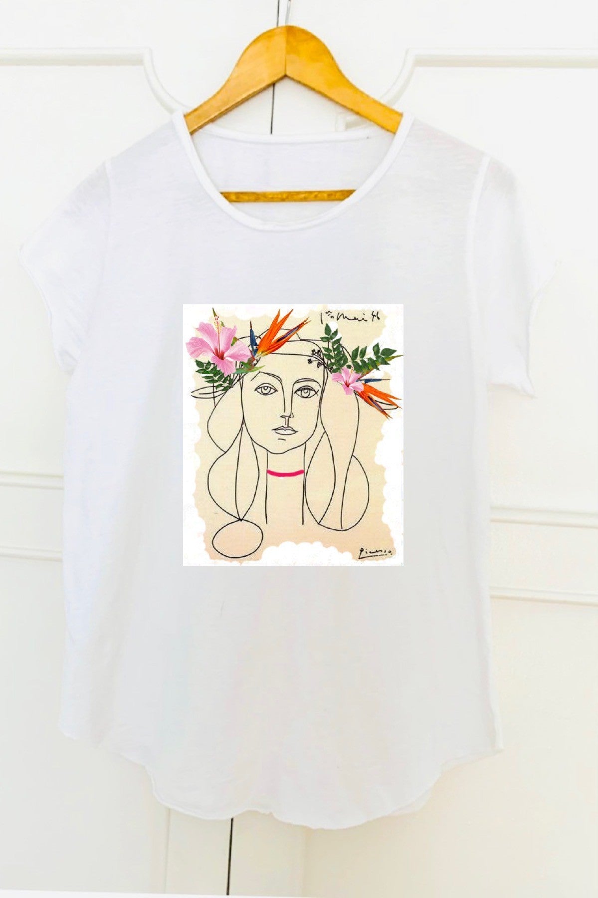 Camiseta Picasso Manga Corta