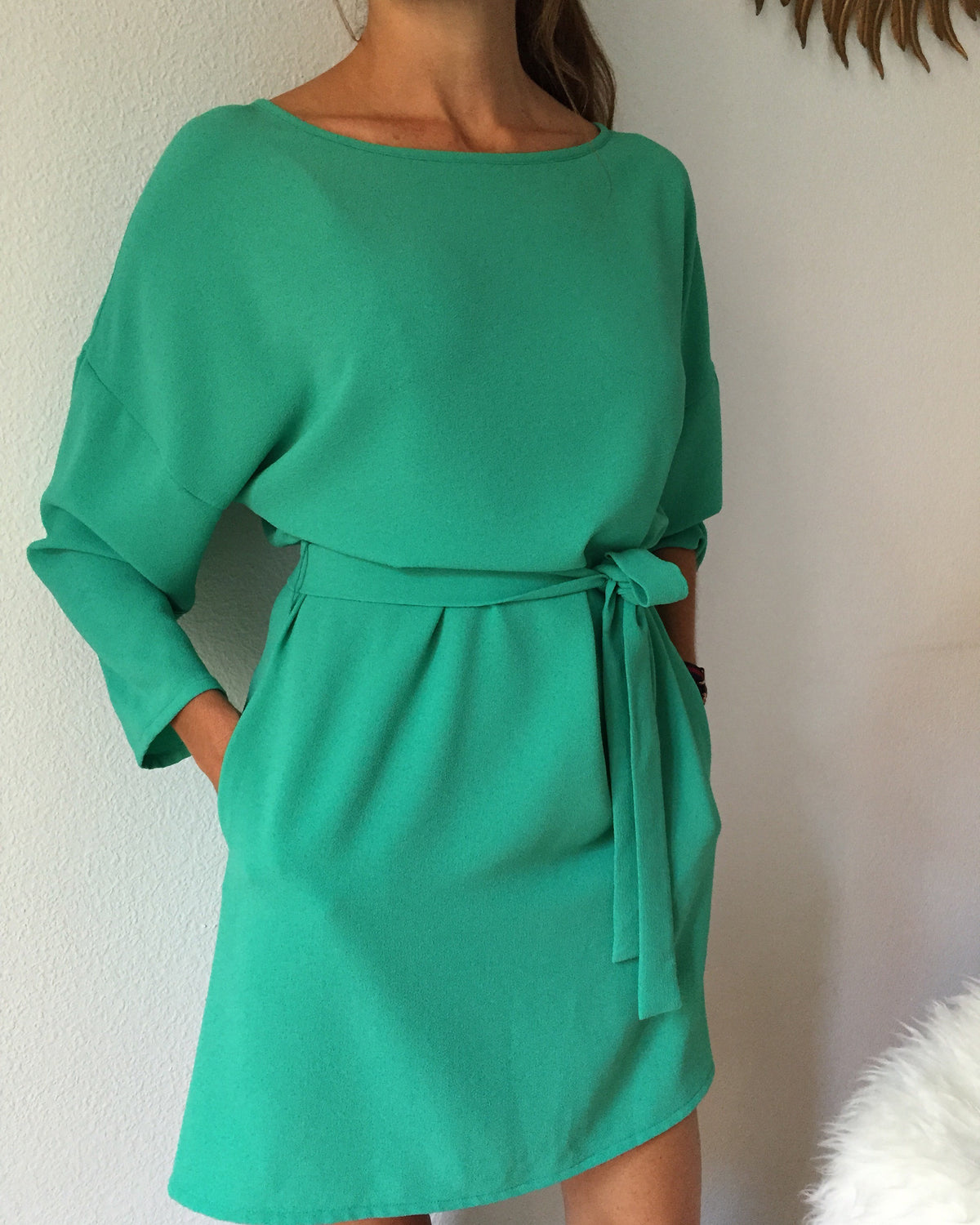 Vestido Anatomia Paris Verde Agua
